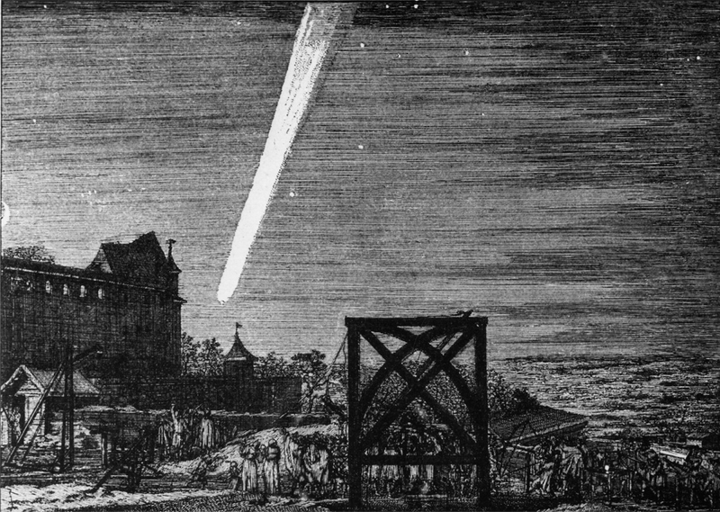 Illustration for article titled Stunning Depictions of Ancient Comets That Scared the Hell Out of Humans